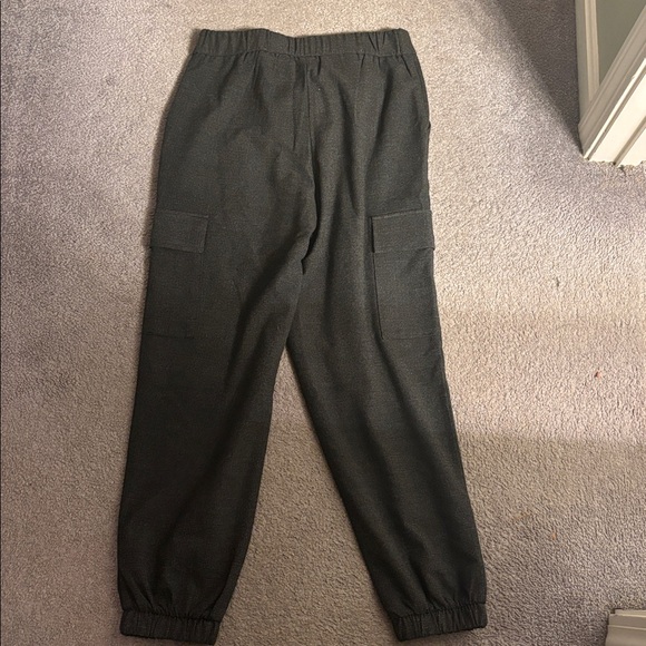 Size 6 A New Day Charcoal Trousers Cargo Joggers Y2k Dress Up Or Down - Picture 6 of 6